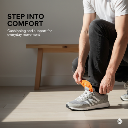 CushionFit Shock-Absorbing Massage Insoles